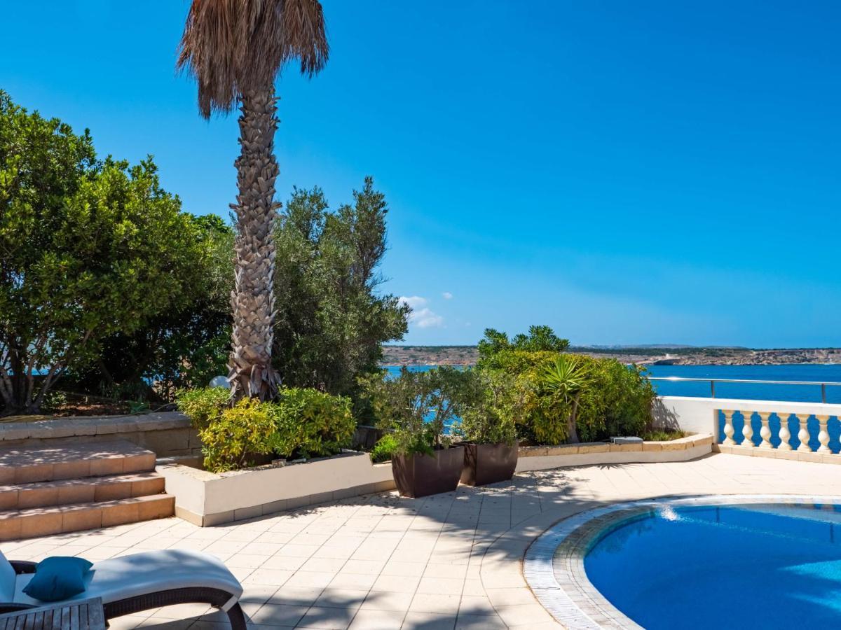 Villa Palma - Sunset Sea Views With Pool, Jacuzzi, Sauna And Games Room Mellieħa Kültér fotó